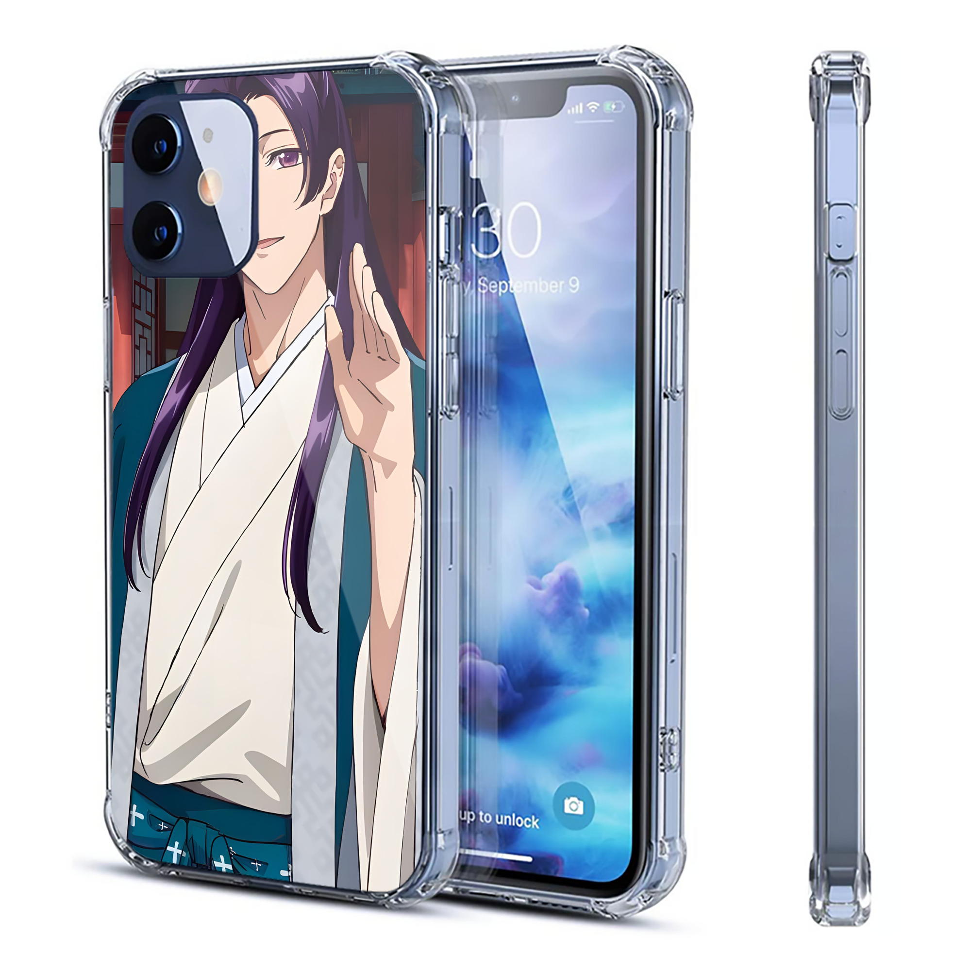 （画像用） 薬屋のひとりごと The Apothecary Diaries 【iPhone 12シリーズ対応】透明スマホケース（クリアソフトケース）